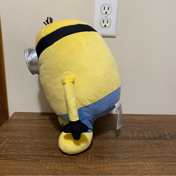 Build A Bear Otto Minion Braces Plush BAB Workshop Despicable Me The Rise of Gru - Picture 5 of 11